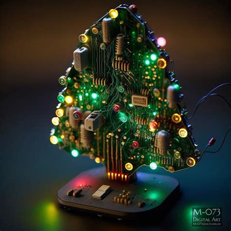 An Electronic Christmas Tree.